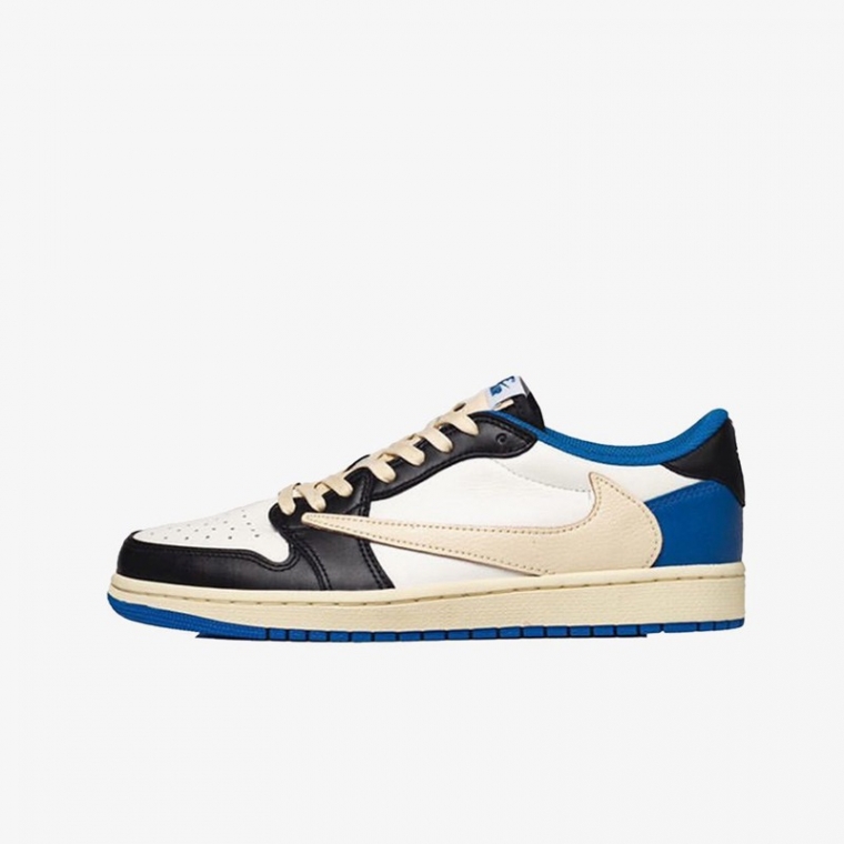 Travis Scott Fragment X Air Jordan 1 LOW High OG Military Blue