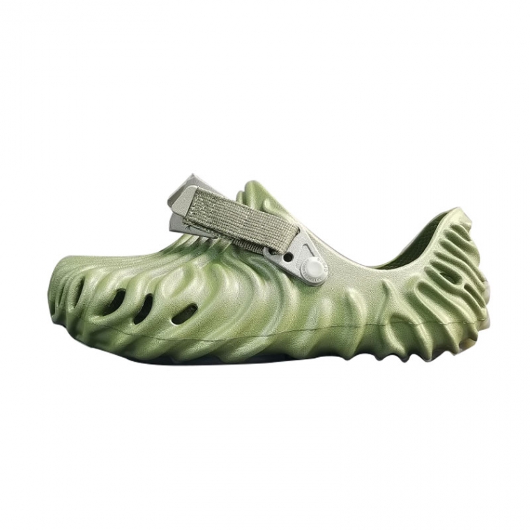 Best Batch Salehe Bembury x Crocs Pollex Clog "Sasquatch"-Green(wthout box)