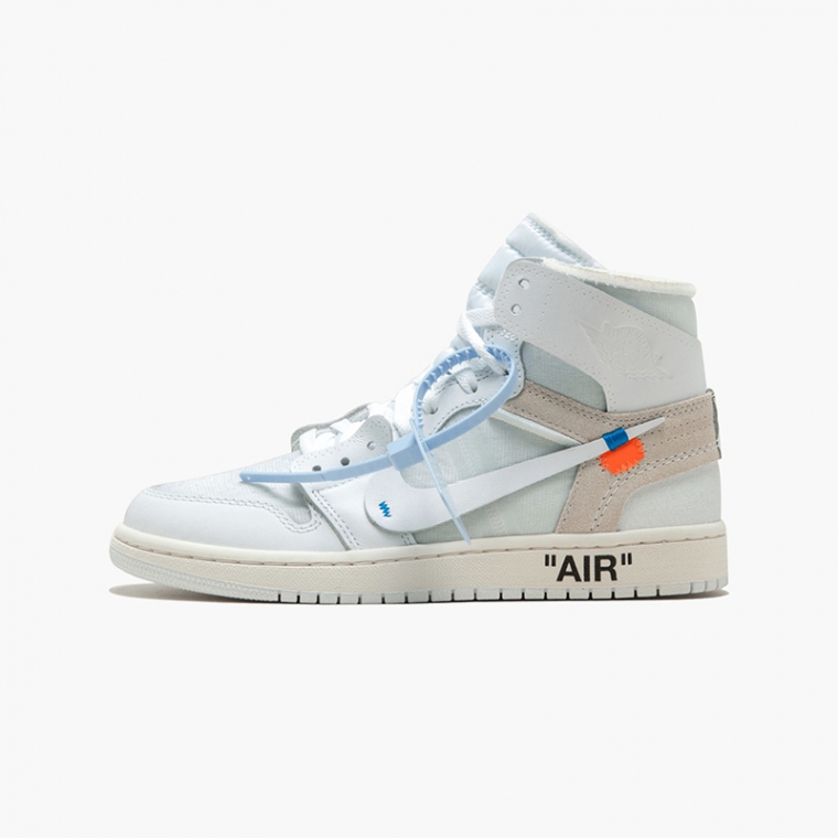 AIR JORDAN 1 X OFF-WHITE NRG GS _Off-White - White