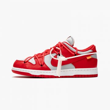 DUNK LOW Off-White - University Red