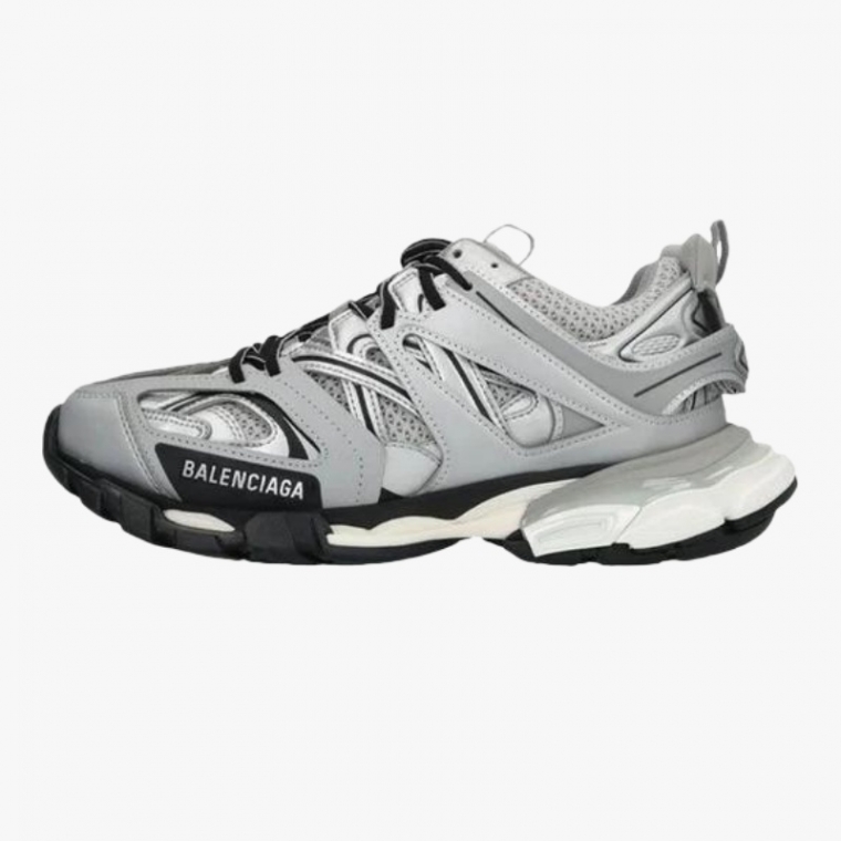 Balenciaga Track Sneaker Metallic Silver