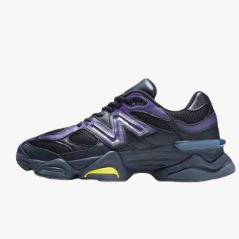 New Balance 9060 Mowalola Burglarwear Black Purple Yellow