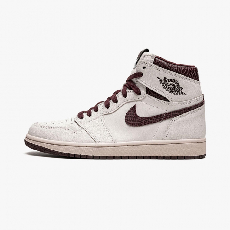 A Ma Maniere x Air Jordan 1"sail and Burgundy"