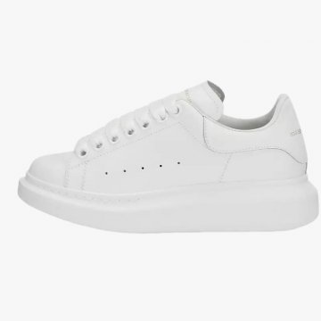 Alexander McQueen Oversized Sneaker White Black Suede