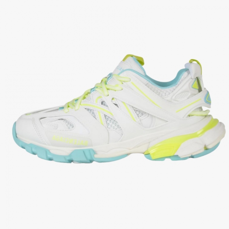 Balenciaga Track Sneaker White Neon Yellow