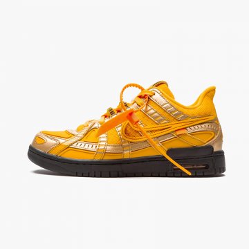 AIR RUBBER DUNK Off-White- University Gold