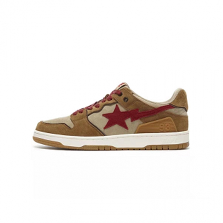 Best Batch BAPE sta sk8 To Nigo - Brown