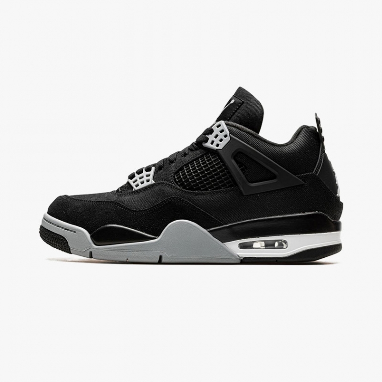 Air Jordan 4 "Black Canvas"