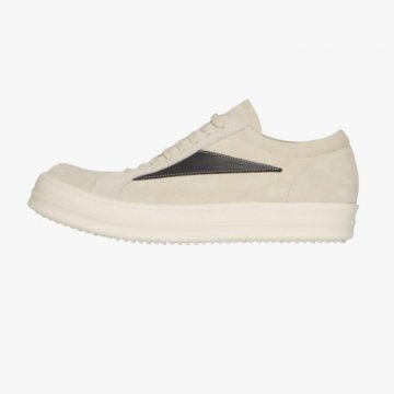 Rick Owens FW23 LUXOR Suede Leather Milk Black