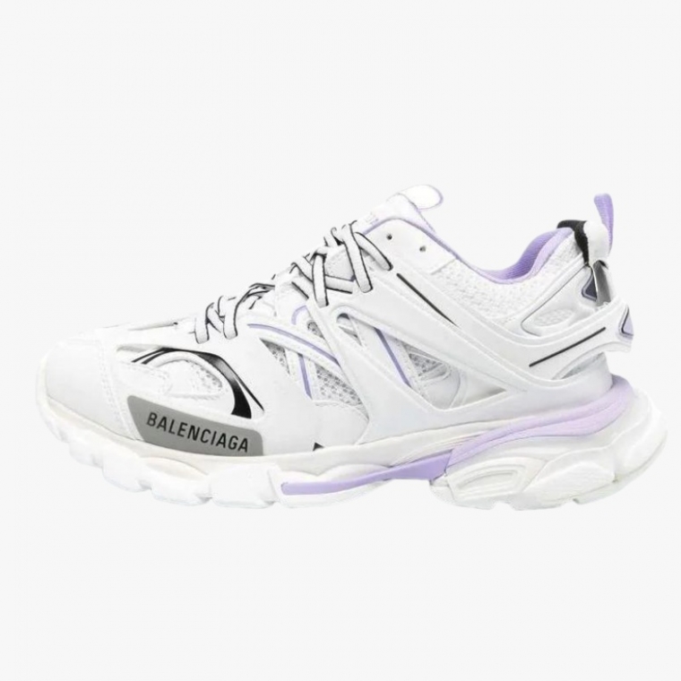 Balenciaga Track Sneaker White Lilac