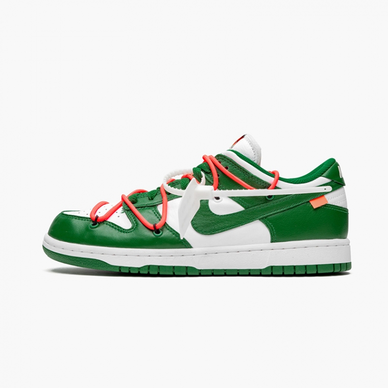 DUNK LOW Off-White - Pine Green